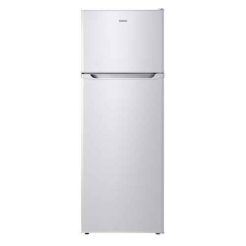 GLR12TWEEFR by Galanz - Galanz 12.0 Cu Ft Retro Top Mount Refrigerator in  Milkshake White