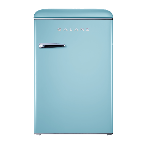  Galanz GLF31URDR Electric Mini Compact Upright Freezer  Adjustable Mechanical Temperature Control, 3.1 Cu.Ft, Red : Appliances