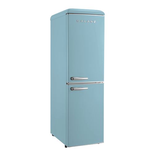 GLR74BRDR12 7.4 Cu Ft Retro Bottom Mount Refrigerator – Galanz ...