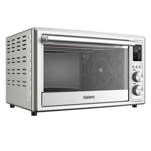 Galanz Air Fry Toaster Oven Digital Stainless Steel 6 Slice 0.9 cu. ft.  1800W