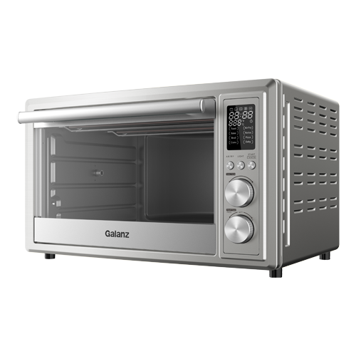 Galanz Retro French door 7-Slice Blue Convection Toaster Oven with  Rotisserie (1800-Watt) in the Toaster Ovens department at