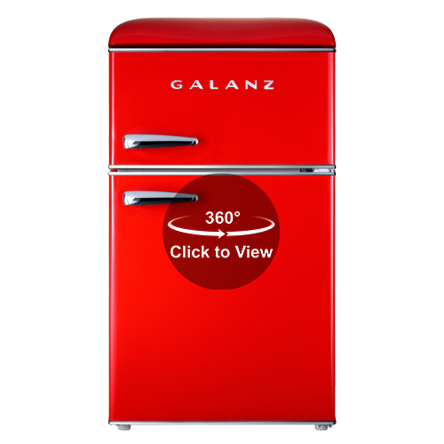 The Appliance Plug - The Appliance Plug is giving away one Galanz Retro  Refrigerator in your choice of Hot Rod Red or Vinyl Black.⁣ 🚨   video link 👇⁣  To enter