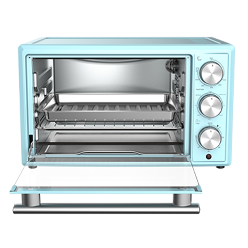 Galanz Retro French door 7-Slice Blue Convection Toaster Oven with  Rotisserie (1800-Watt) in the Toaster Ovens department at