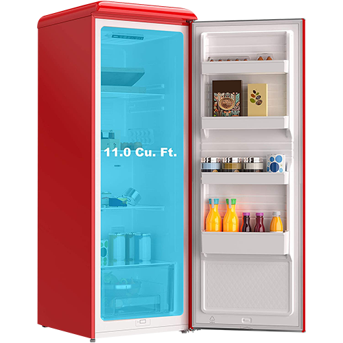 GLF11URDG16 11.0 Cu Ft Retro Convertible Upright Freezer – Galanz –  Thoughtful Engineering