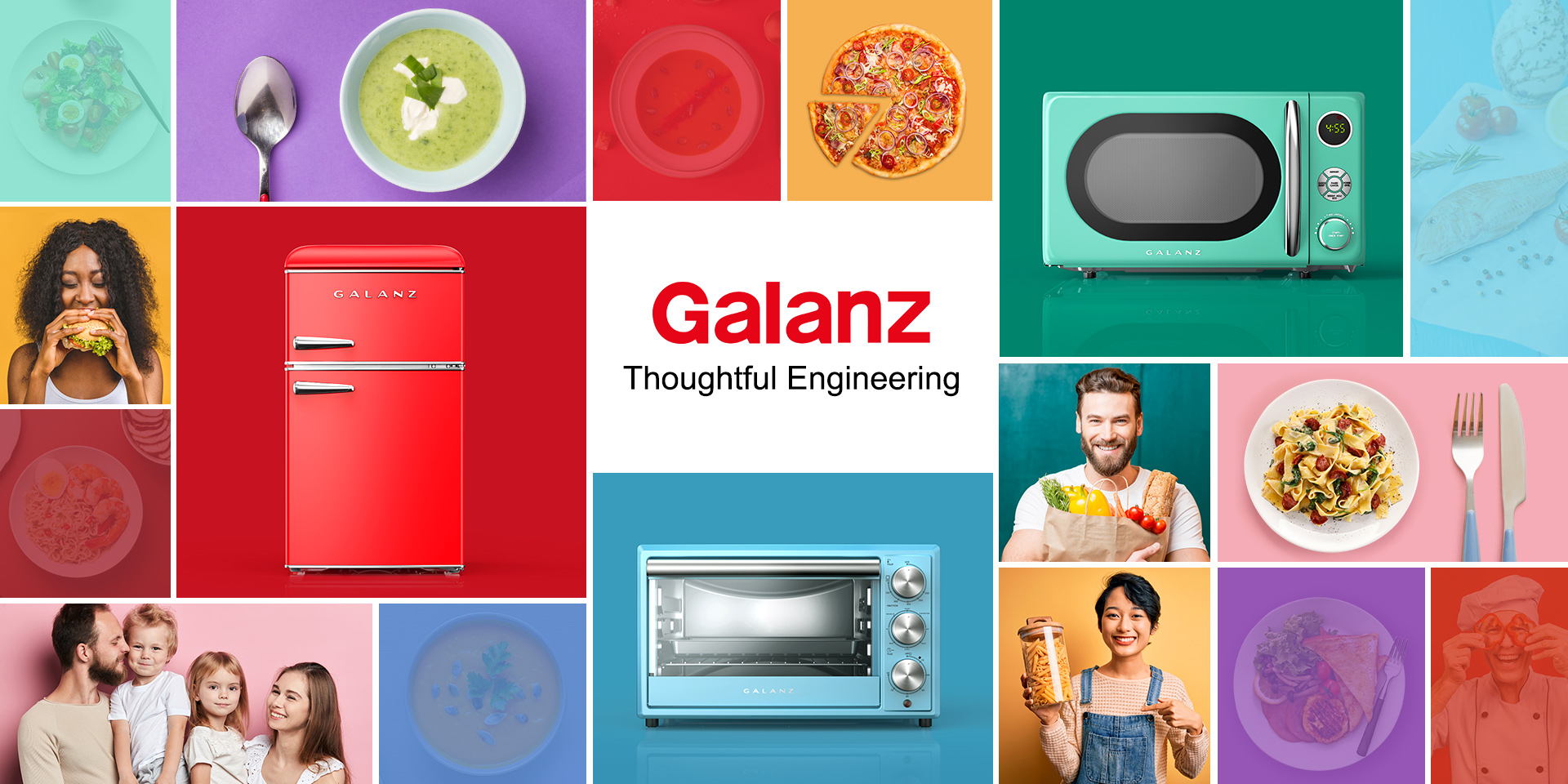 a pic about products of galanz