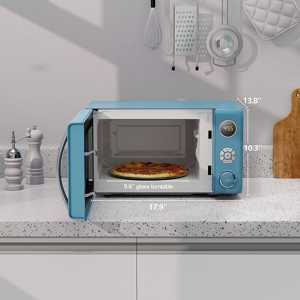 Galanz 0.7 cu. ft. Retro Microwave Oven - Vintage Style, Modern Convenience