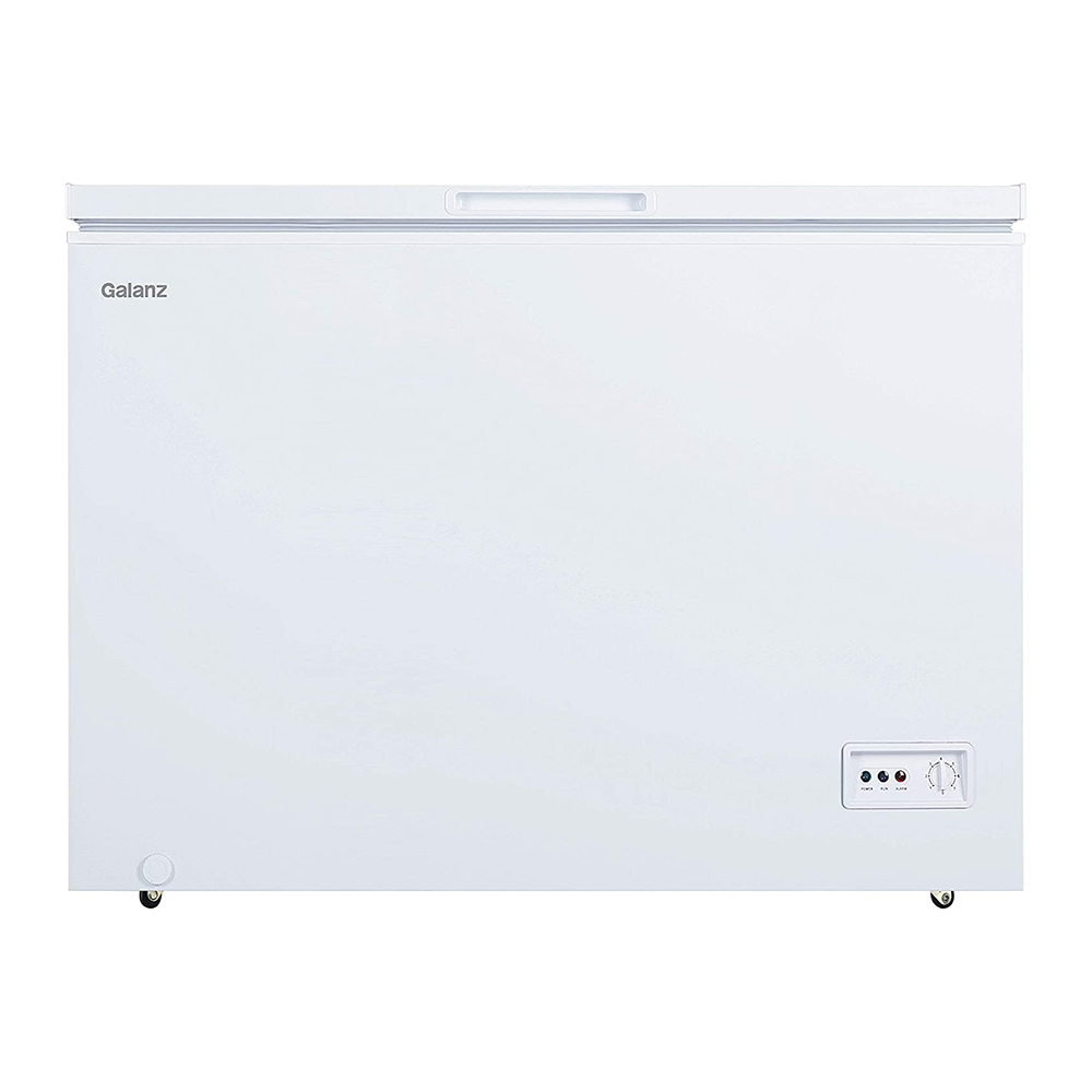 Galanz 44 In. 10-Cu. Ft. Manual Defrost Chest Freezer in White (GLF10C -  Default Title - The Range Hood Store