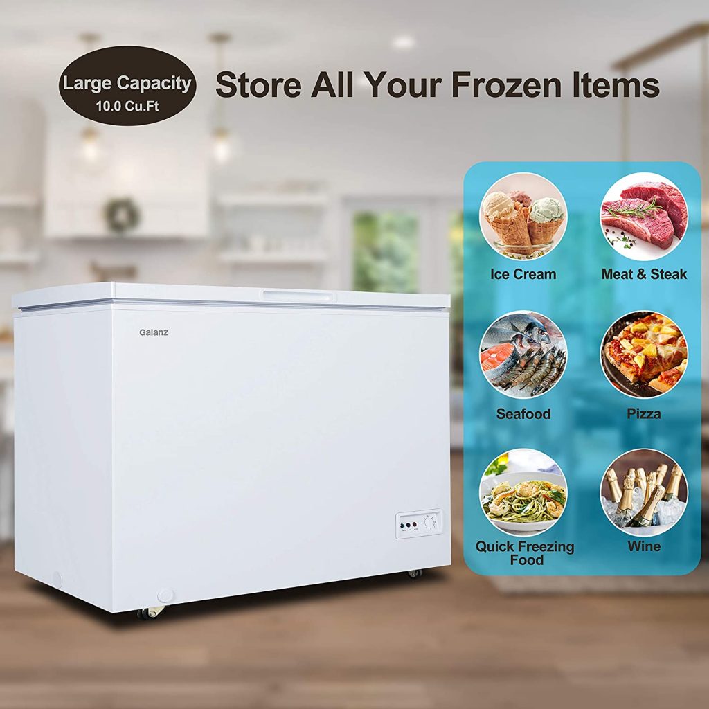 Galanz GLF10CWED01 Chest Freezer – Galanz – Thoughtful Engineering