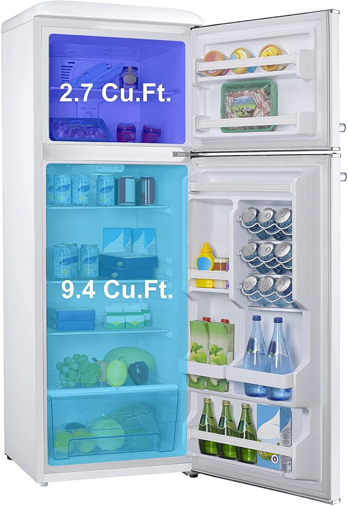 GLR12TS5F 12.0 Cu Ft Top Mount Refrigerator – Galanz – Thoughtful  Engineering