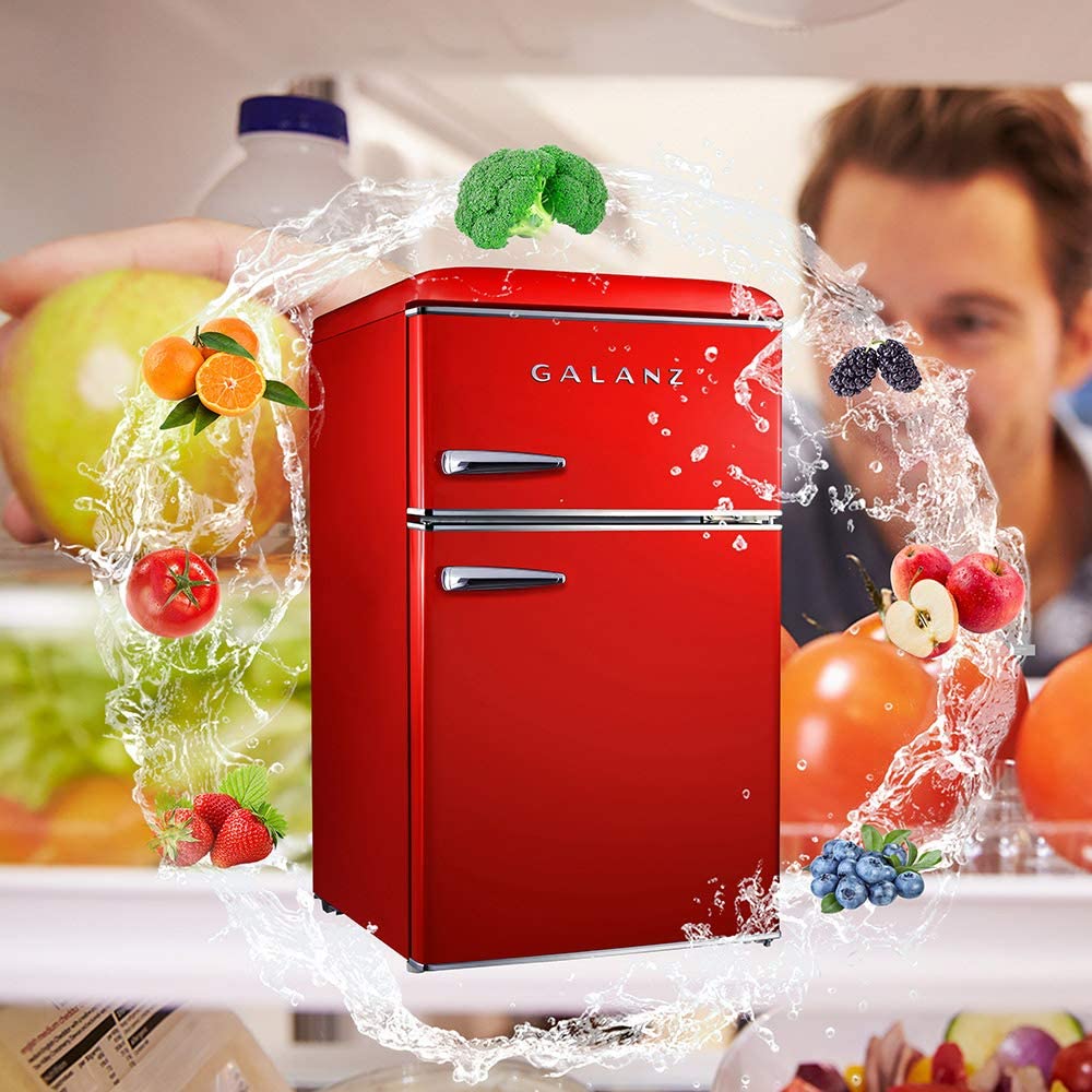 Galanz Retro Refrigerator 