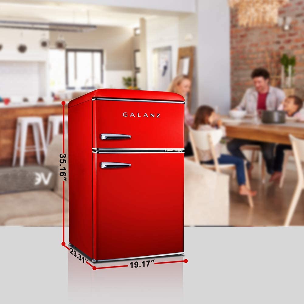 Galanz Retro Mini Fridge review - The Gadgeteer