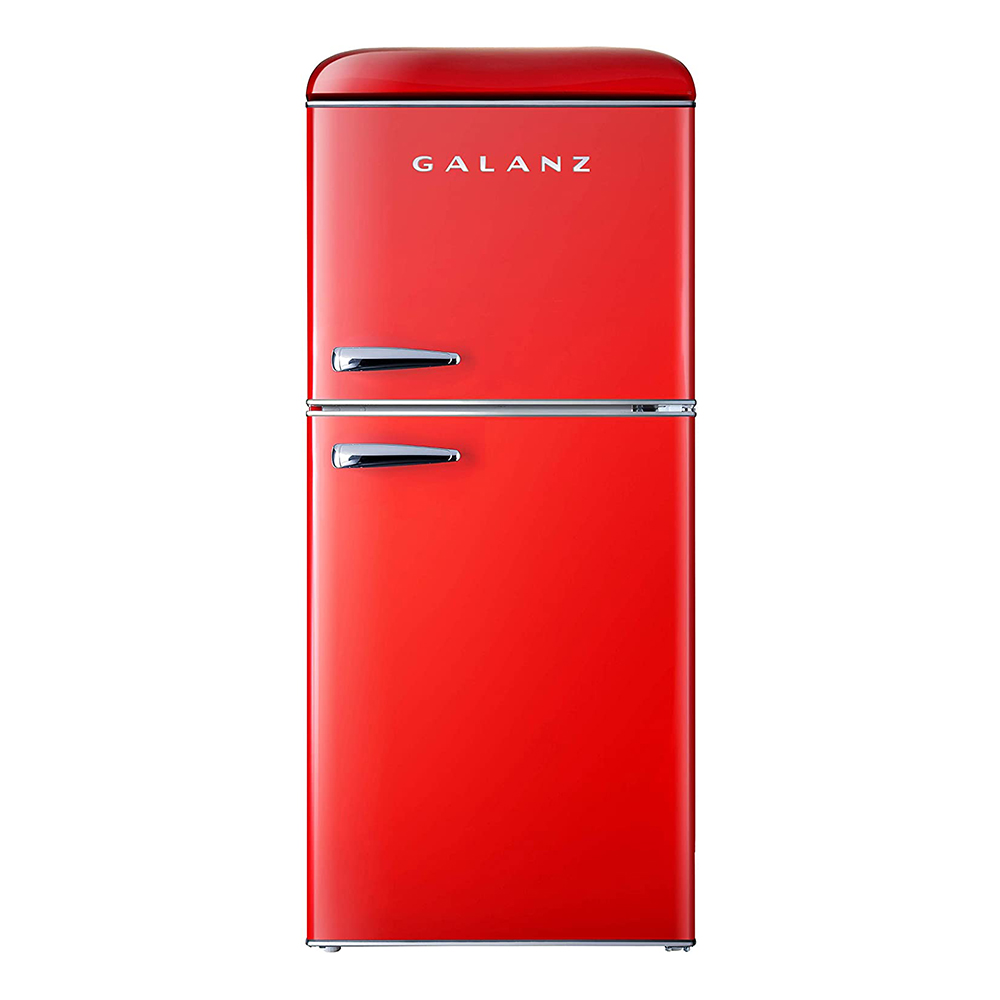 GLR40TBKER 4.0 Cu Ft Retro Top Mount Refrigerator – Galanz