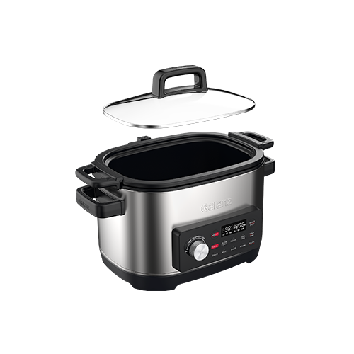 Crock-pot 8.0-Quart Slow Cooker Manual Stainless Steel