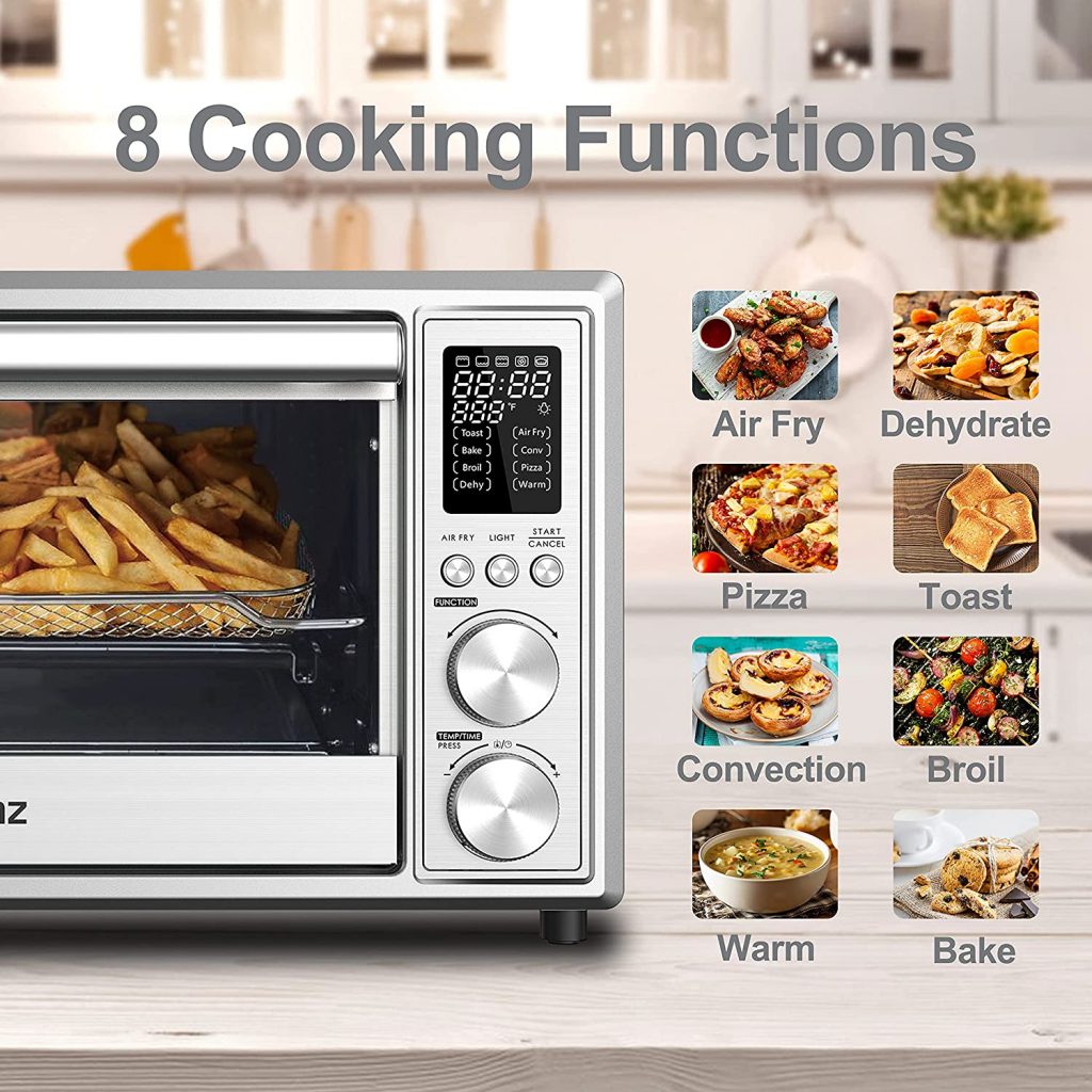 GTH12A09S2EWAC18 0.9 Cu Ft Digital Air Fry Toaster Oven – Galanz