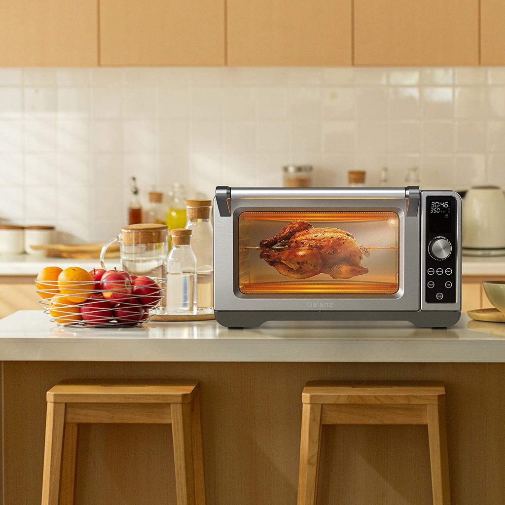 GTS311S2ETWAQ18 1.1 Cu Ft Digital Touch Control Toaster Oven with Air Fry –  Galanz – Thoughtful Engineering