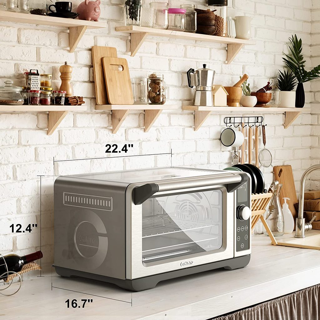 GTS311S2ETWAQ18 1.1 Cu Ft Digital Touch Control Toaster Oven with