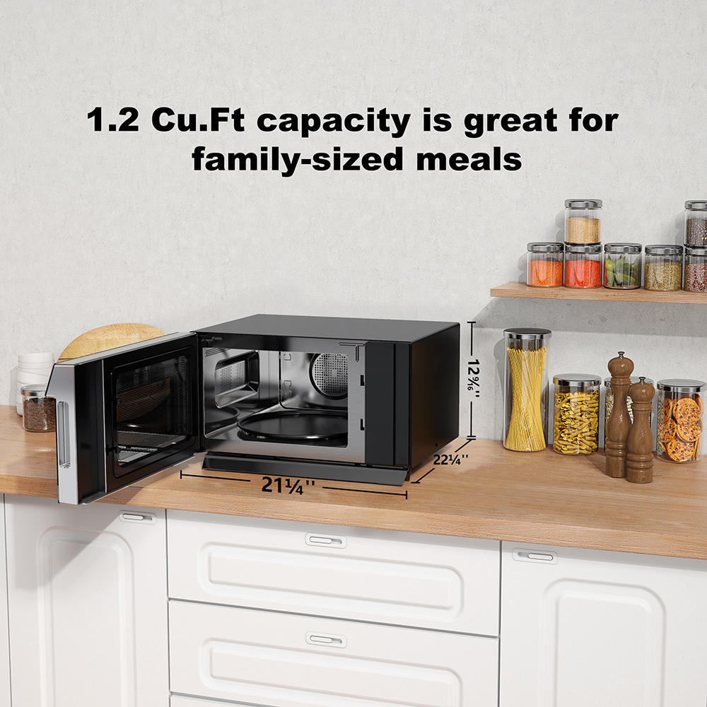GTWHG12S1SA10 1.2 Cu Ft ToastWave™ – Galanz – Thoughtful Engineering