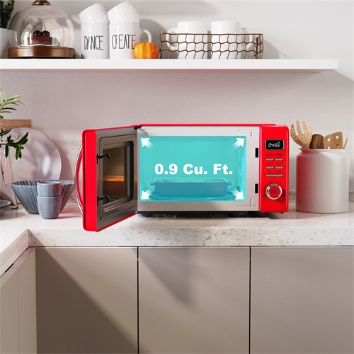 GLCMKZ09BER09 Retro Microwave – Galanz – Thoughtful Engineering