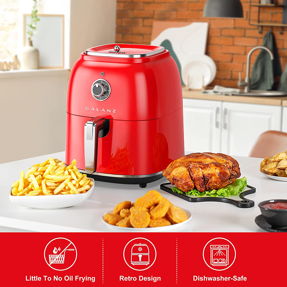 GLAF05RDRM15 Galanz Retro Air Fryer – Galanz – Thoughtful Engineering