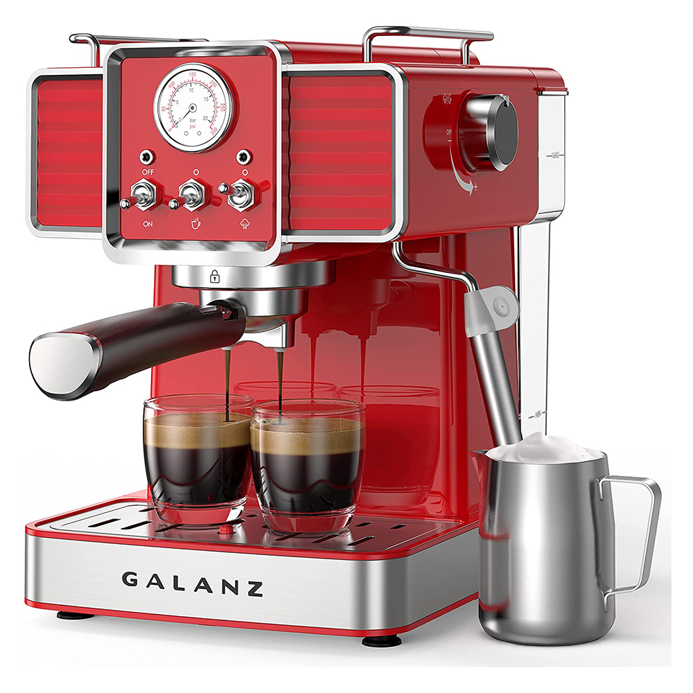 GLEC02RDRE14 Retro Espresso Coffee Machine – Galanz – Thoughtful