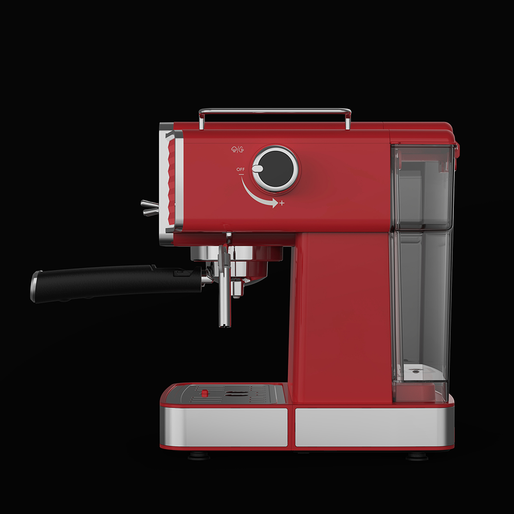 Galanz Retro Pump Espresso Machine ,Red