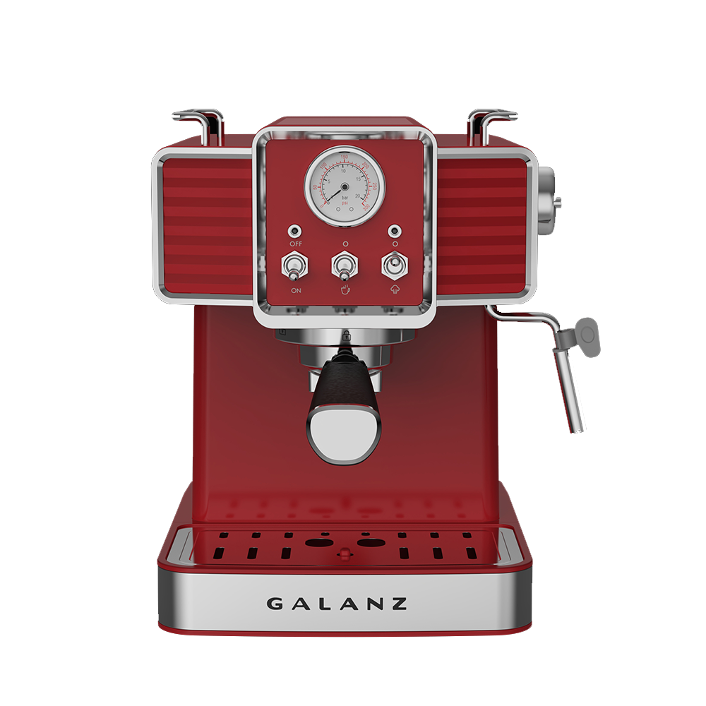 Galanz Retro Electric Kettle ,Red