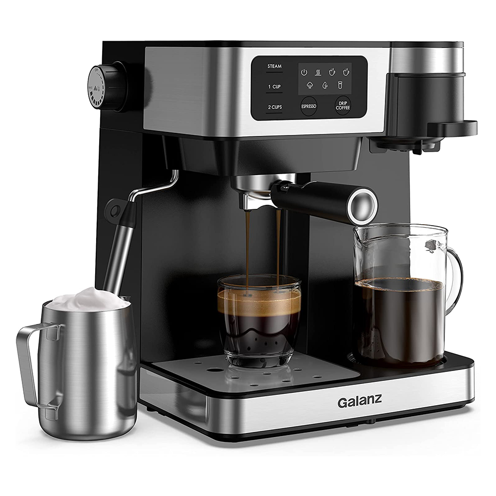 GLEC02S3CT14 2-in-1 Espresso Coffee Machine – Galanz – Thoughtful