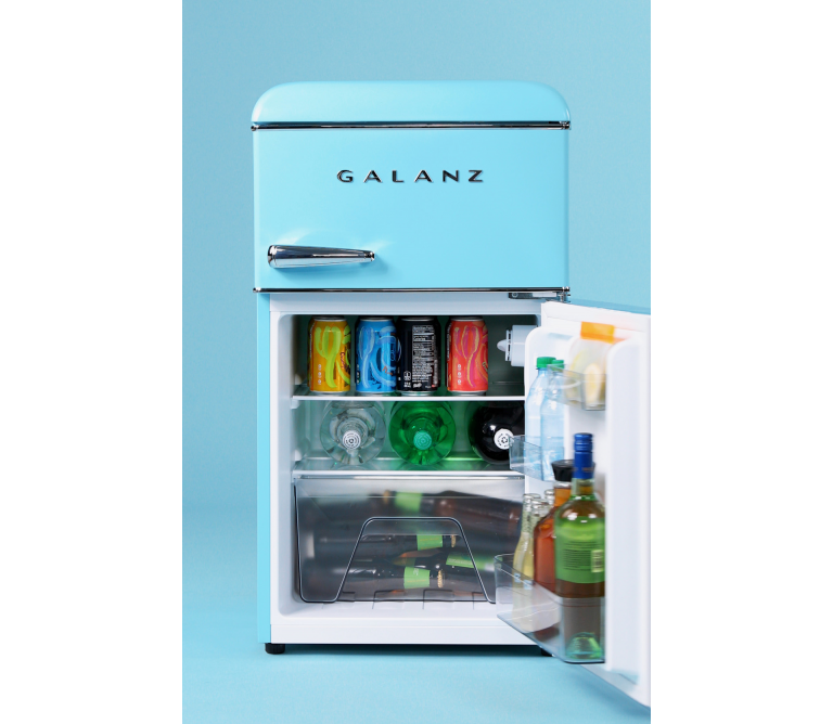 Retro Fridge Landing Page (Bottom of Tunnel) Galanz Thoughtful