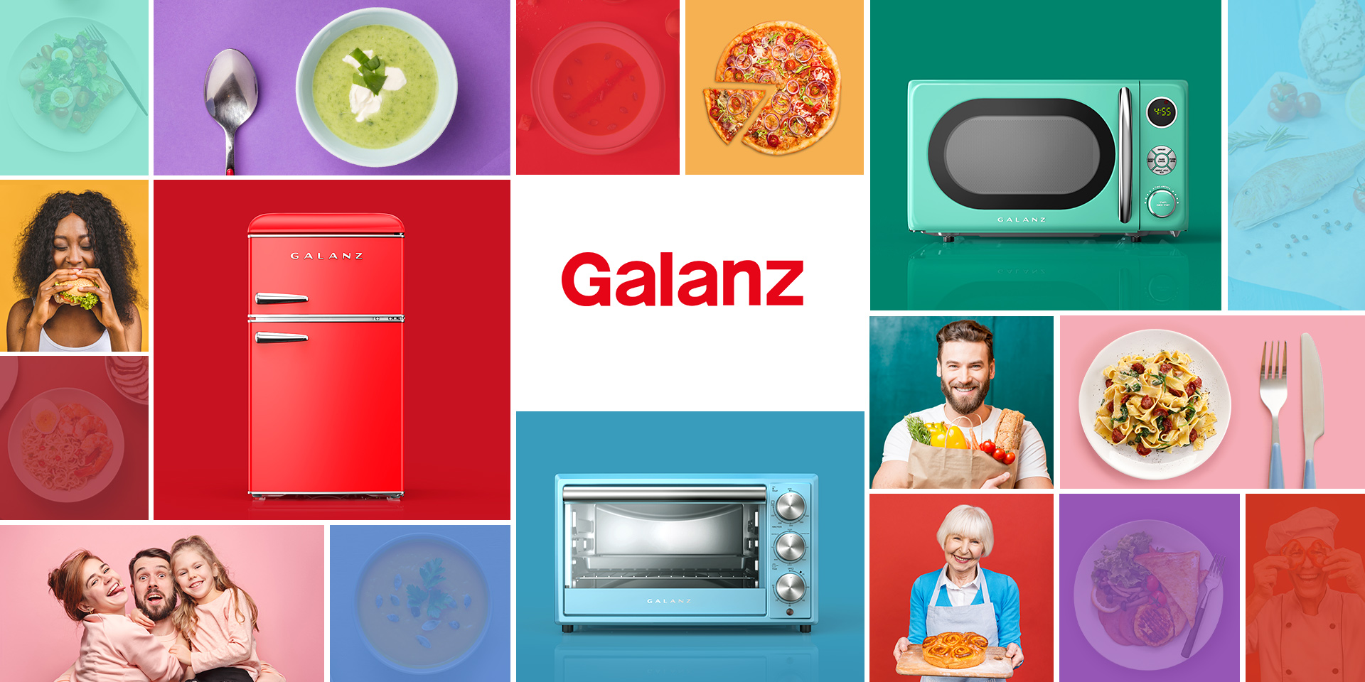 a pic about products of galanz